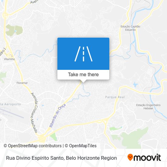Rua Divino Espírito Santo map
