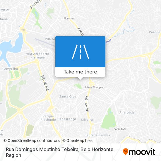 Mapa Rua Domingos Moutinho Teixeira