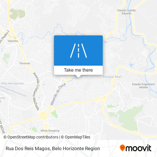 Rua Dos Reis Magos map