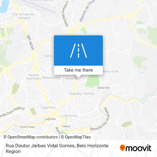 Rua Doutor Jarbas Vidal Gomes map