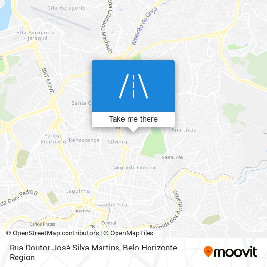 Rua Doutor José Silva Martins map