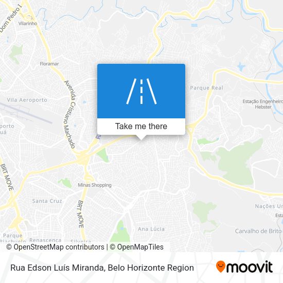 Rua Edson Luís Miranda map
