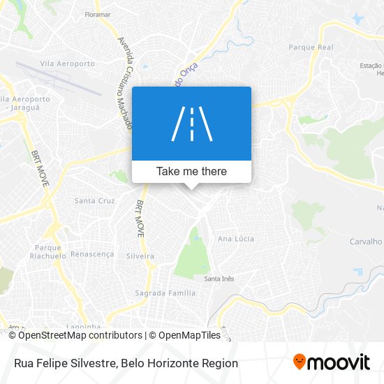 Mapa Rua Felipe Silvestre