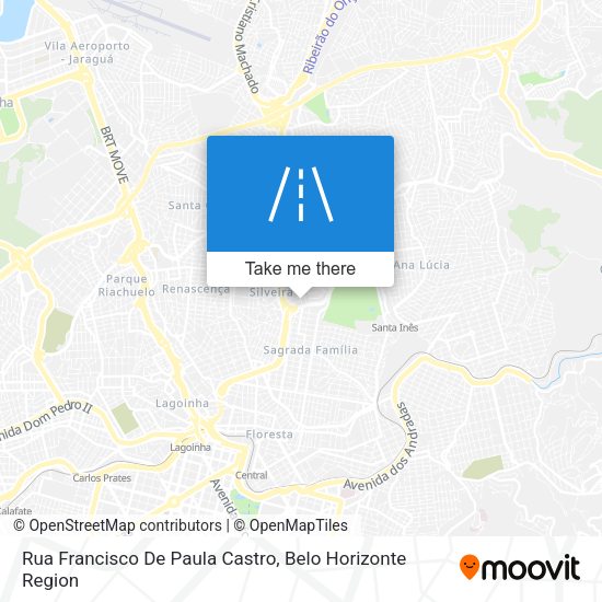 Rua Francisco De Paula Castro map