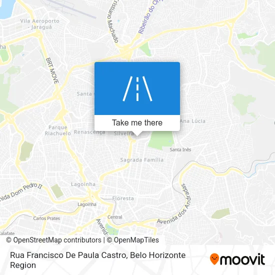 Rua Francisco De Paula Castro map