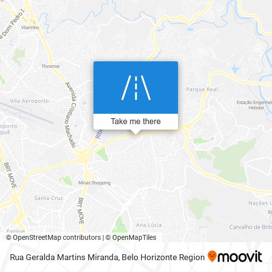 Rua Geralda Martins Miranda map