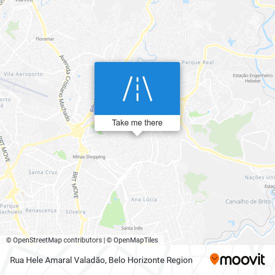 Rua Hele Amaral Valadão map