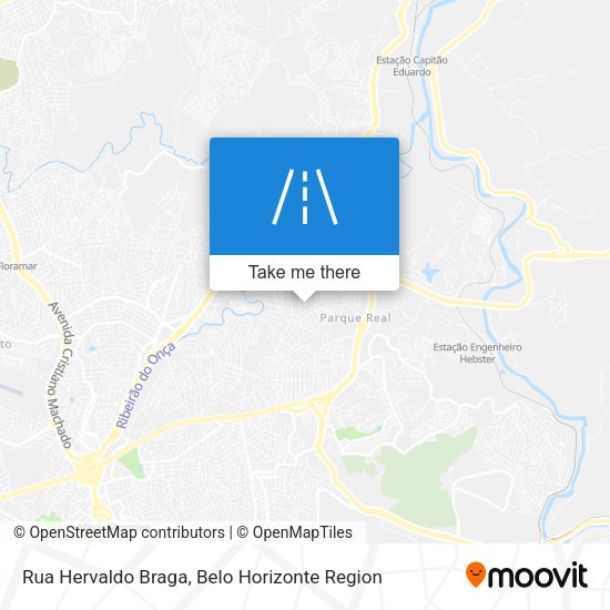 Rua Hervaldo Braga map