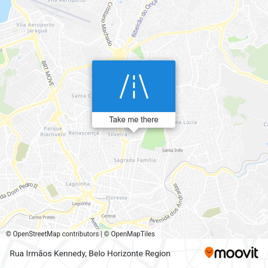 Rua Irmãos Kennedy map