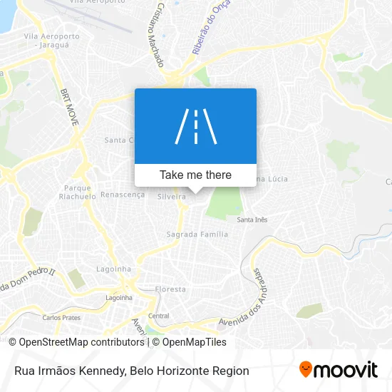 Rua Irmãos Kennedy map