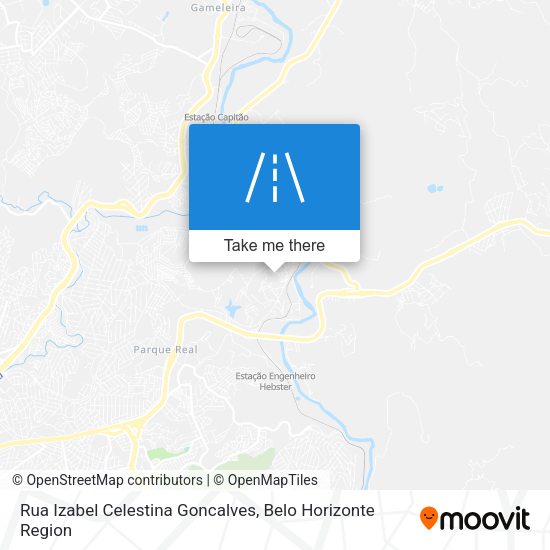 Rua Izabel Celestina Goncalves map
