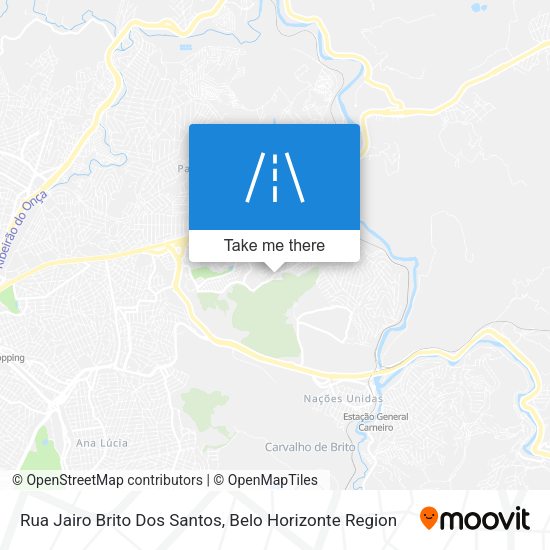 Rua Jairo Brito Dos Santos map