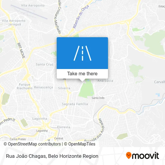 Rua João Chagas map