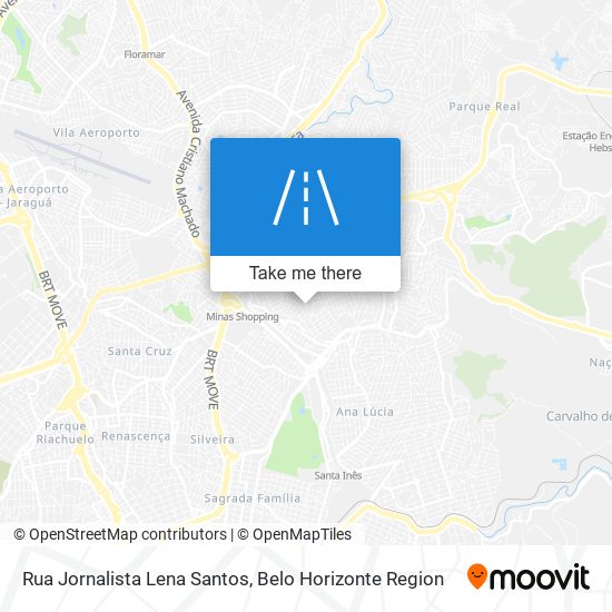 Rua Jornalista Lena Santos map