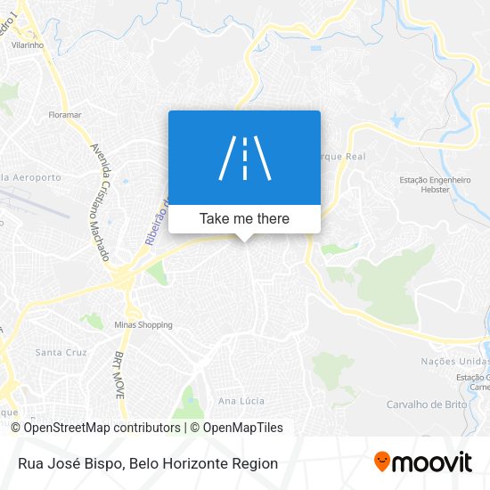 Rua José Bispo map