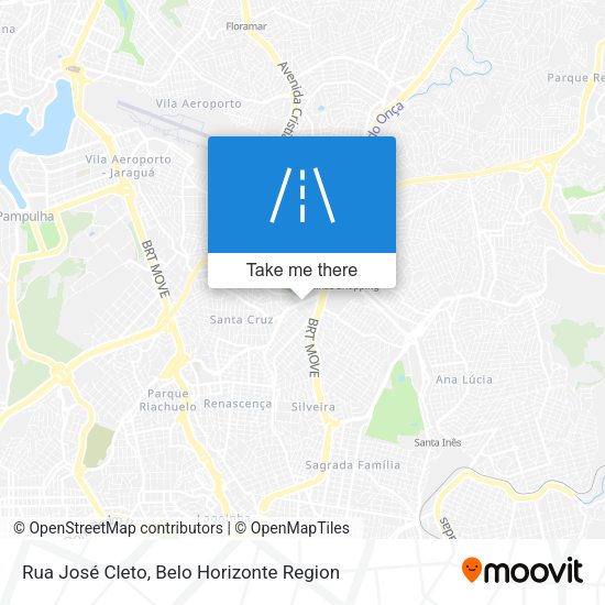 Rua José Cleto map
