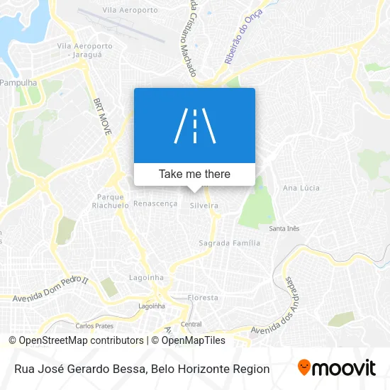 Rua José Gerardo Bessa map