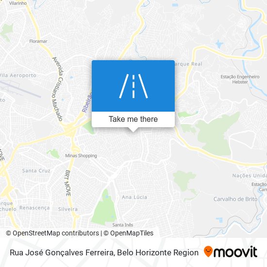 Rua José Gonçalves Ferreira map