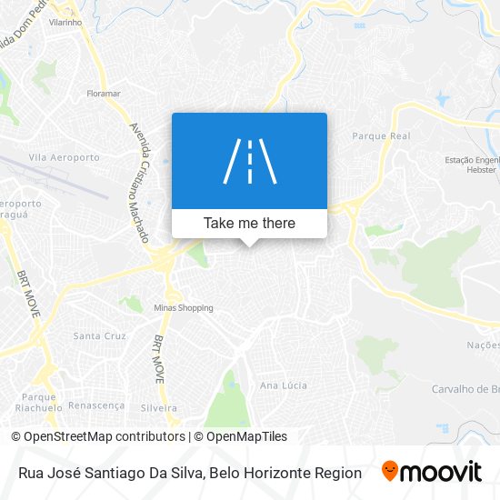Mapa Rua José Santiago Da Silva