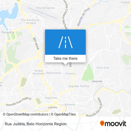 Rua Judéia map