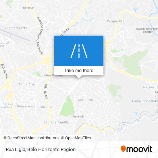 Rua Lígia map