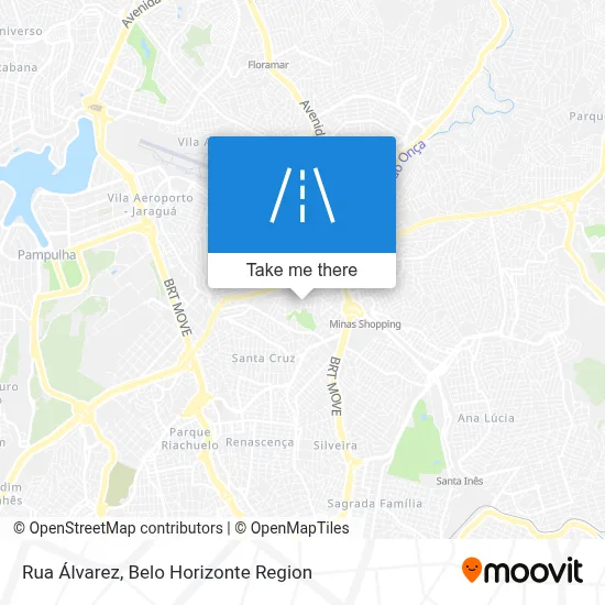 Rua Álvarez map