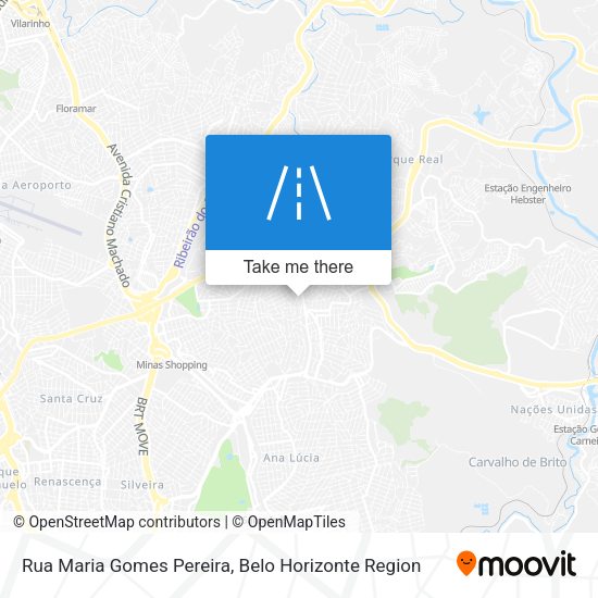 Rua Maria Gomes Pereira map