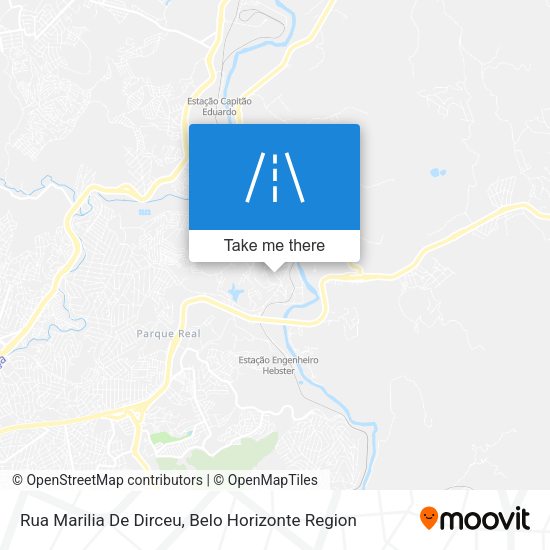 Rua Marilia De Dirceu map