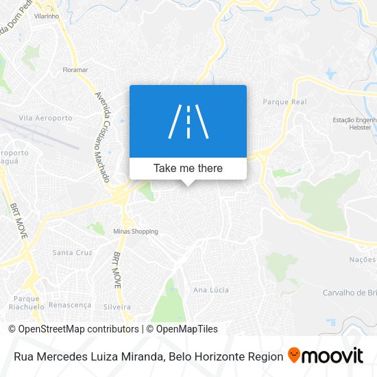 Rua Mercedes Luiza Miranda map