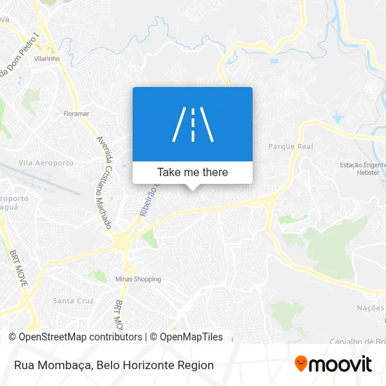 Rua Mombaça map