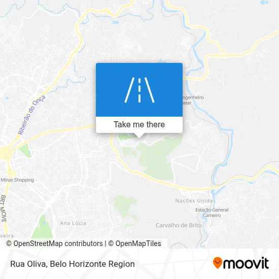 Rua Oliva map