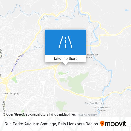 Rua Pedro Augusto Santiago map