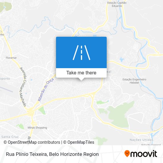 Rua Plínio Teixeira map