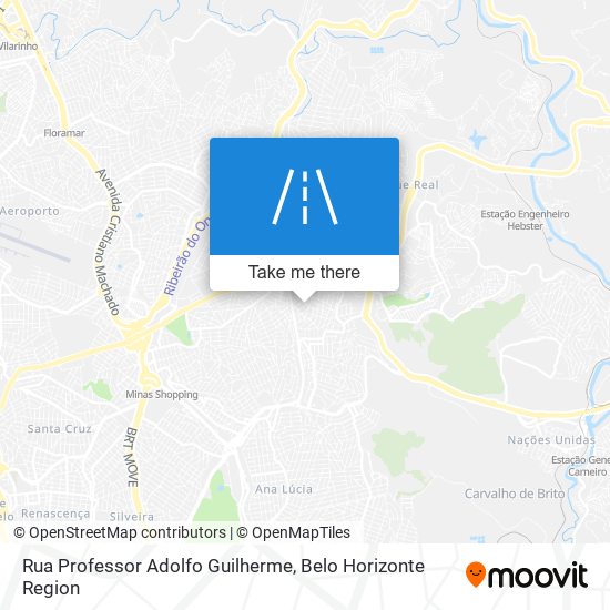 Rua Professor Adolfo Guilherme map