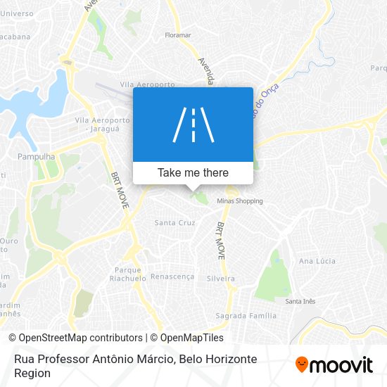 Rua Professor Antônio Márcio map