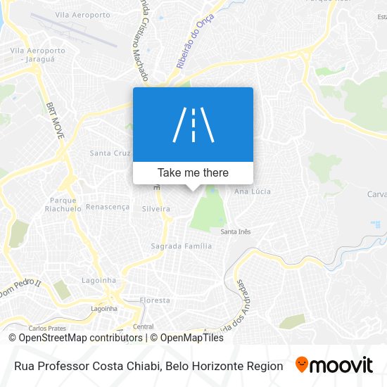 Rua Professor Costa Chiabi map