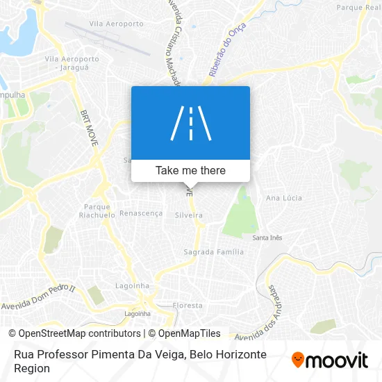 Rua Professor Pimenta Da Veiga map