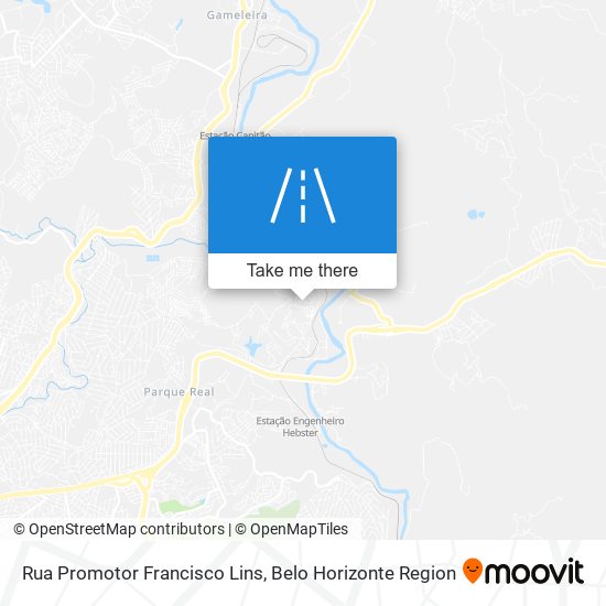 Rua Promotor Francisco Lins map