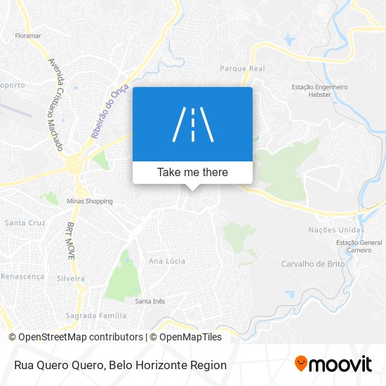 Mapa Rua Quero Quero