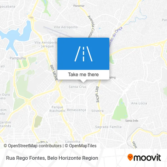 Rua Rego Fontes map