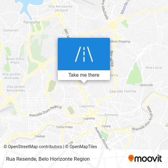Rua Resende map