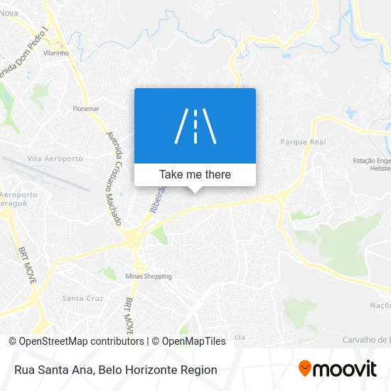 Rua Santa Ana map