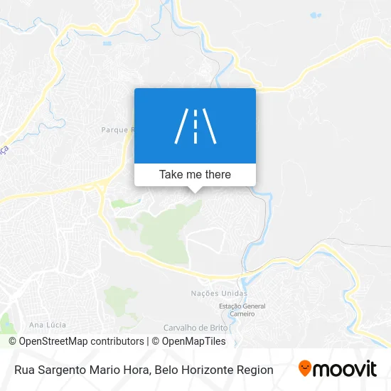 Rua Sargento Mario Hora map