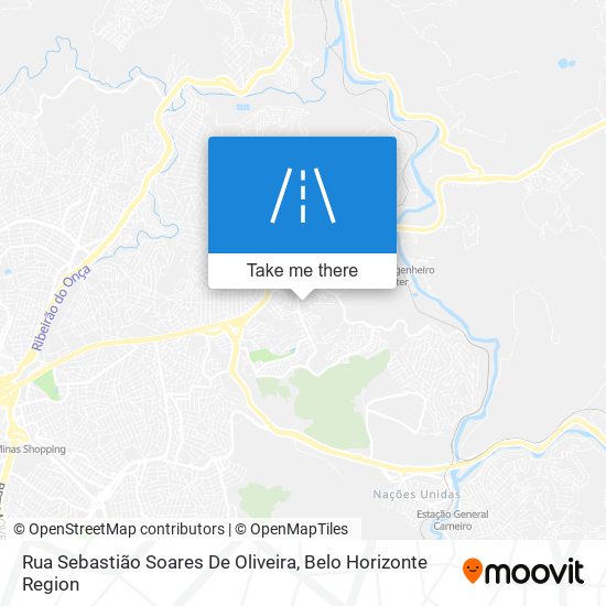 Mapa Rua Sebastião Soares De Oliveira