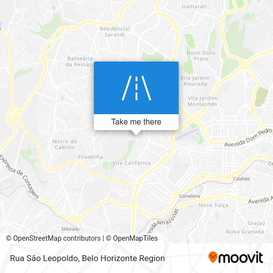 Rua São Leopoldo map
