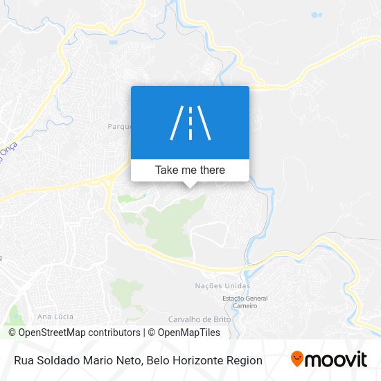 Rua Soldado Mario Neto map