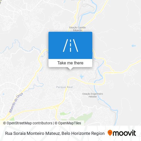 Mapa Rua Soraia Monteiro Mateuz