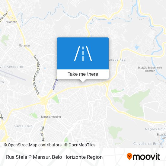 Mapa Rua Stela P Mansur