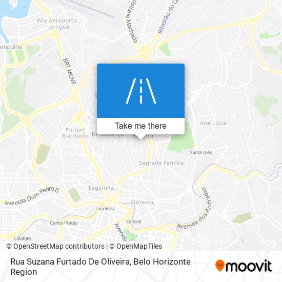 Mapa Rua Suzana Furtado De Oliveira