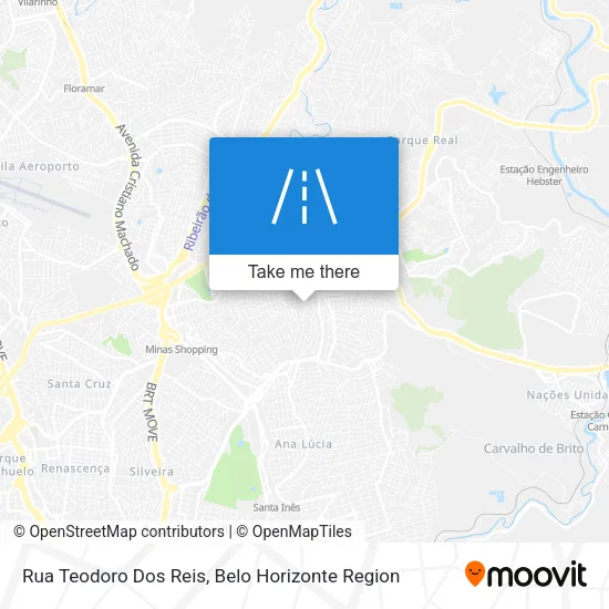 Rua Teodoro Dos Reis map